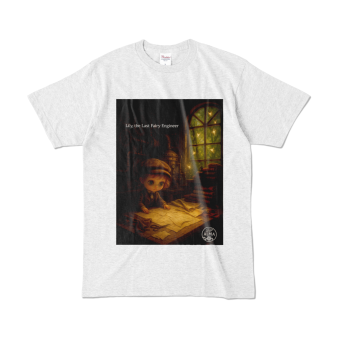 カラーTシャツ - L - アッシュ (淡色)