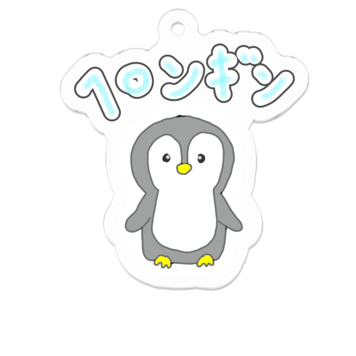 アクリルキーホルダー(コーティング) - 50 x 50 (mm)
