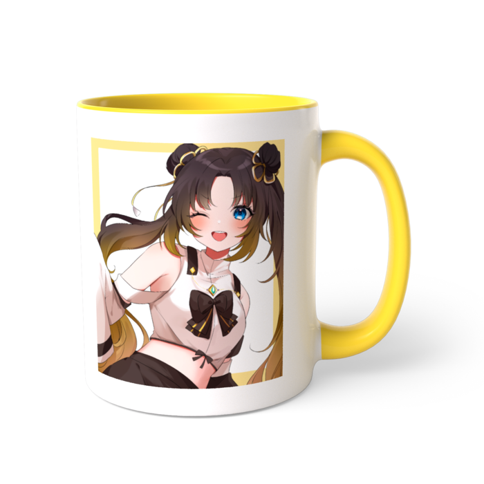 ツートンカラーマグカップ - 直径 8.2cm / 高さ 9.5cm