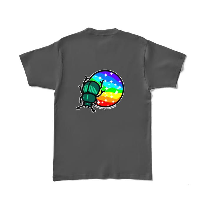 カラーTシャツ - L - チャコール (濃色)