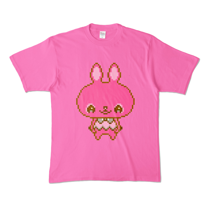 カラーTシャツ - XL - ピンク (濃色)