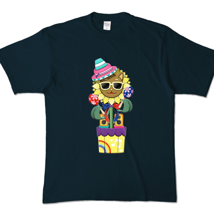 カラーTシャツ - XL - ネイビー （濃色）