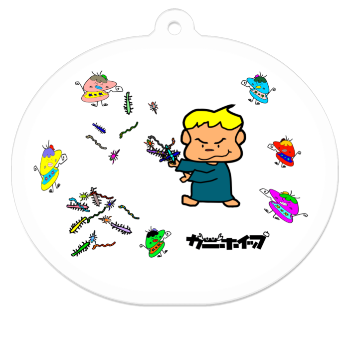 アクリルキーホルダー - 50 x 50 (mm)