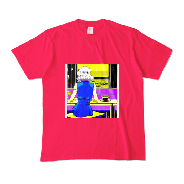 カラーTシャツ - M - ホットピンク (濃色)