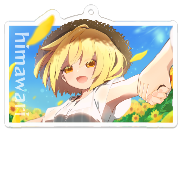 アクリルキーホルダー - 70 x 70 (mm)