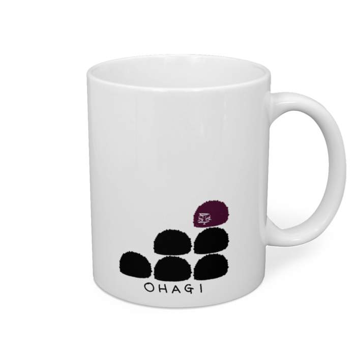 マグカップ - 直径 8 cm / 高さ 9.5 cm