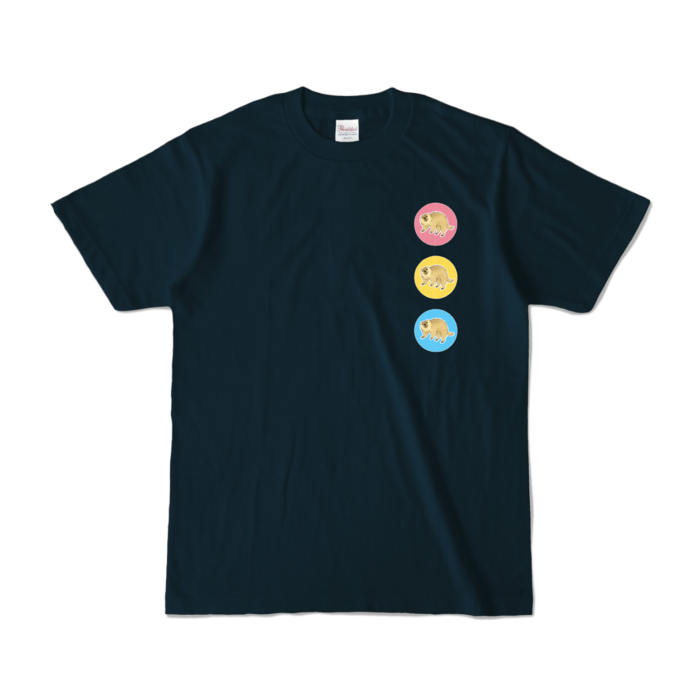 カラーTシャツ - S - ネイビー (濃色)