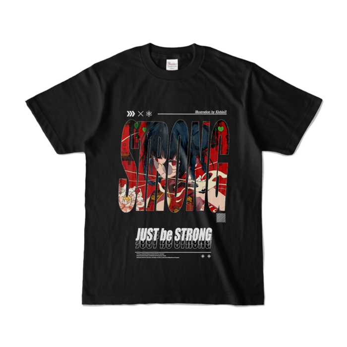 カラーTシャツ - S - ブラック (濃色)