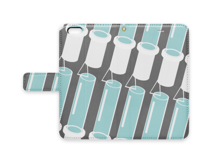 手帳型iPhoneケース - iPhone 6 Plus / 6s Plus - ストラップ穴 あり