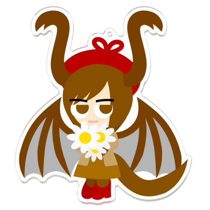 アクリルキーホルダー - W100 × 100mm