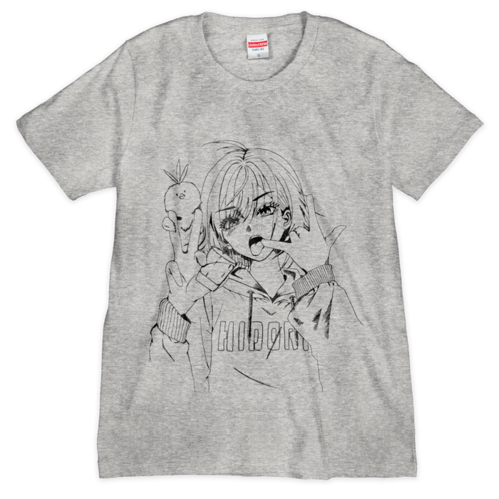 Tシャツ（シルクスクリーン印刷） - S - グレー