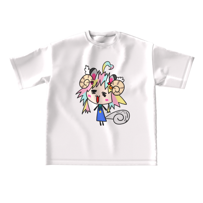 ビッグシルエットTシャツ - L - 正面