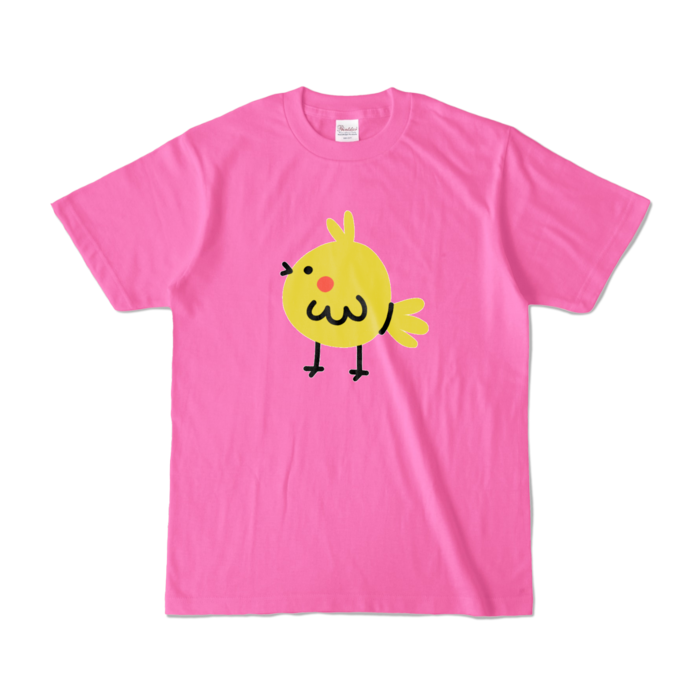 カラーTシャツ - S - ピンク (濃色)