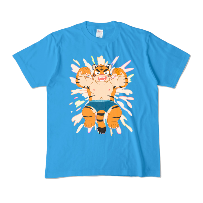 カラーTシャツ - M - ターコイズ (濃色)