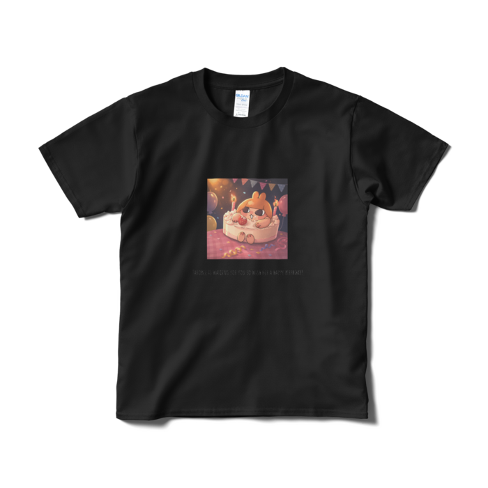Tシャツすぐできる - S - ブラック