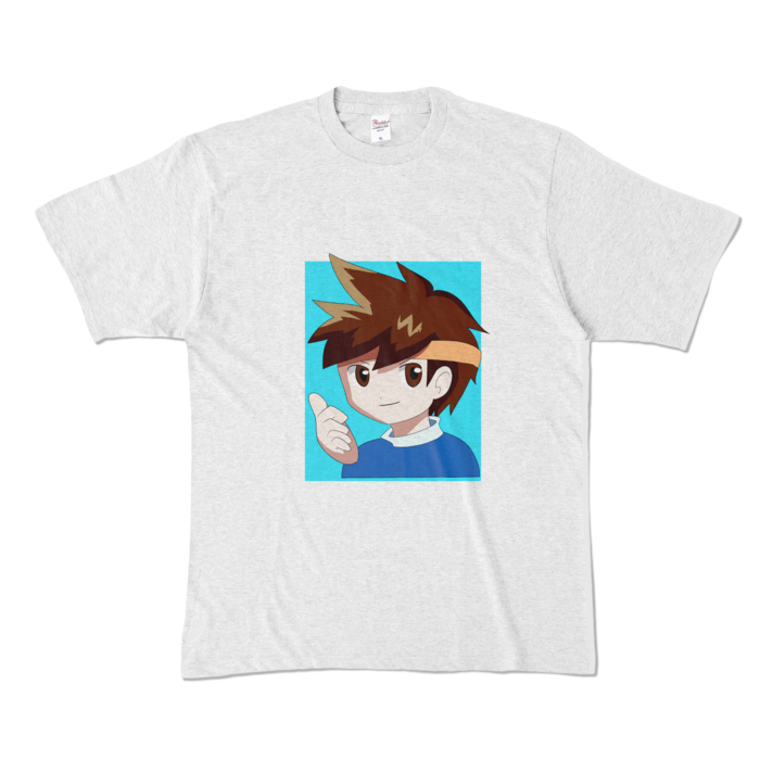 カラーTシャツ - XL - アッシュ (淡色)