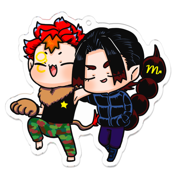 アクリルキーホルダー - 70 x 70 (mm)