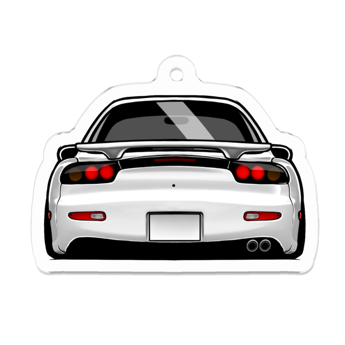RX-7（4型） おしりアクリルキーホルダー 各色 - kdmfactory - BOOTH