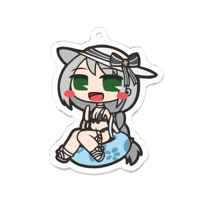 アクリルキーホルダー - 70 x 70 (mm)