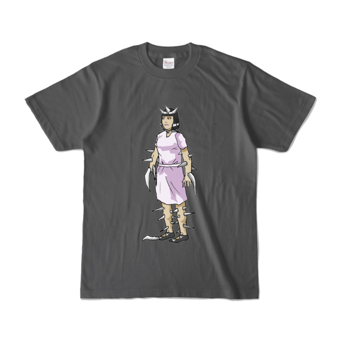カラーTシャツ - S - チャコール (濃色)