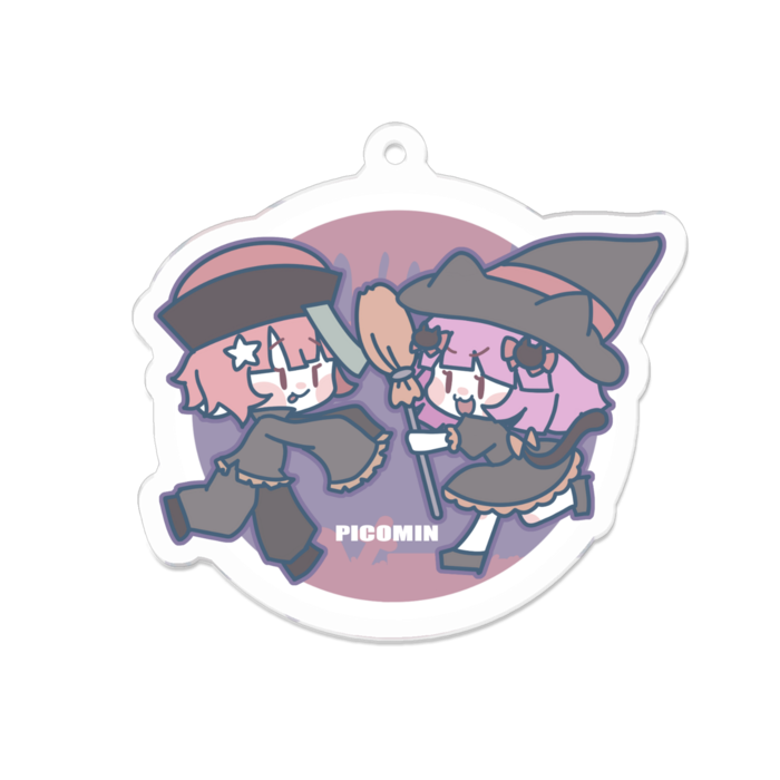 アクリルキーホルダー - 70 x 70 (mm)