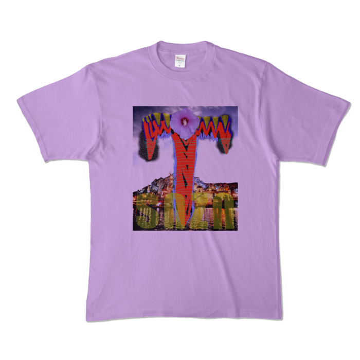 カラーTシャツ - XL - ライトパープル (淡色)