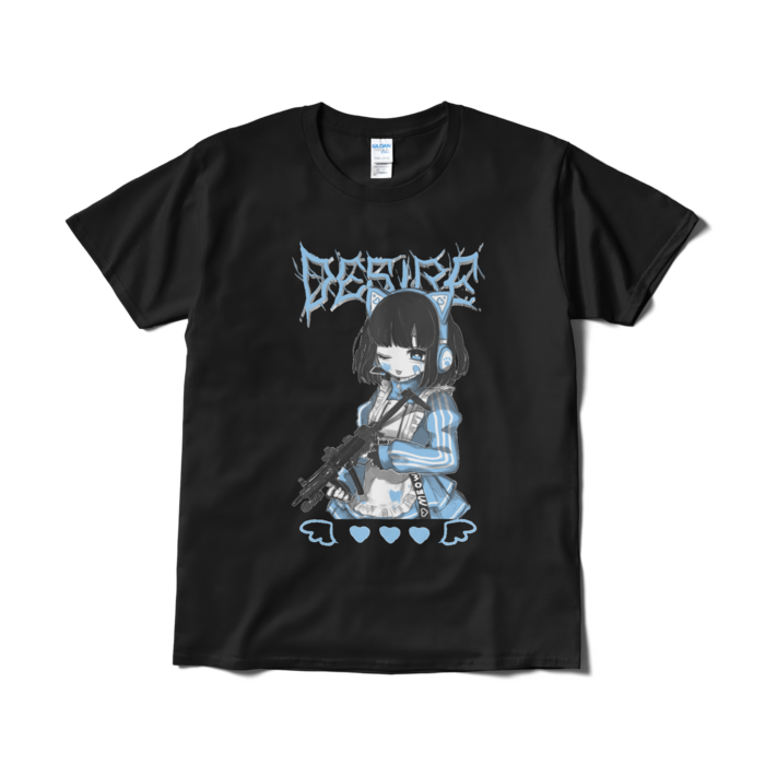 Tシャツ(短納期) - L - ブラック