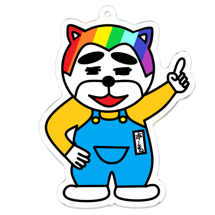 アクリルキーホルダー - 70 x 70 (mm)