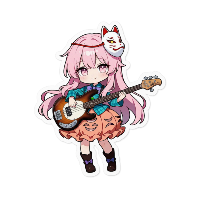 ステッカー - 100 x 100 (mm)(キャラのみ)