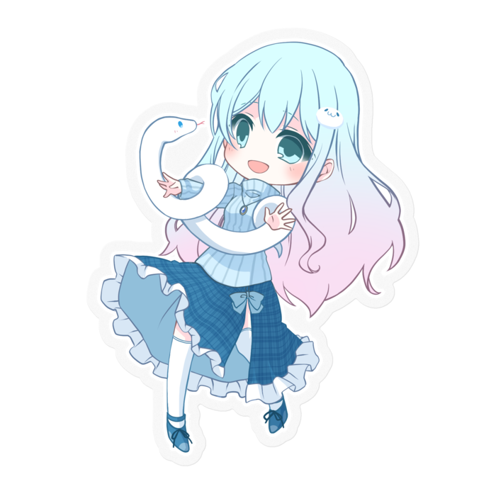 【はちゅライフ】ステッカー(ボール/BEL) クリア