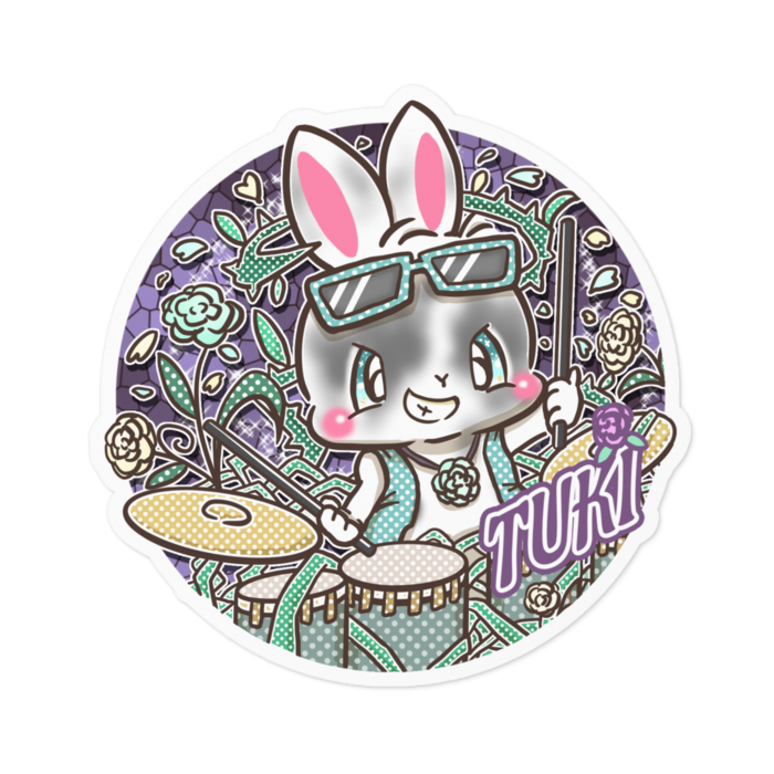 ステッカー - 100 x 100 (mm)