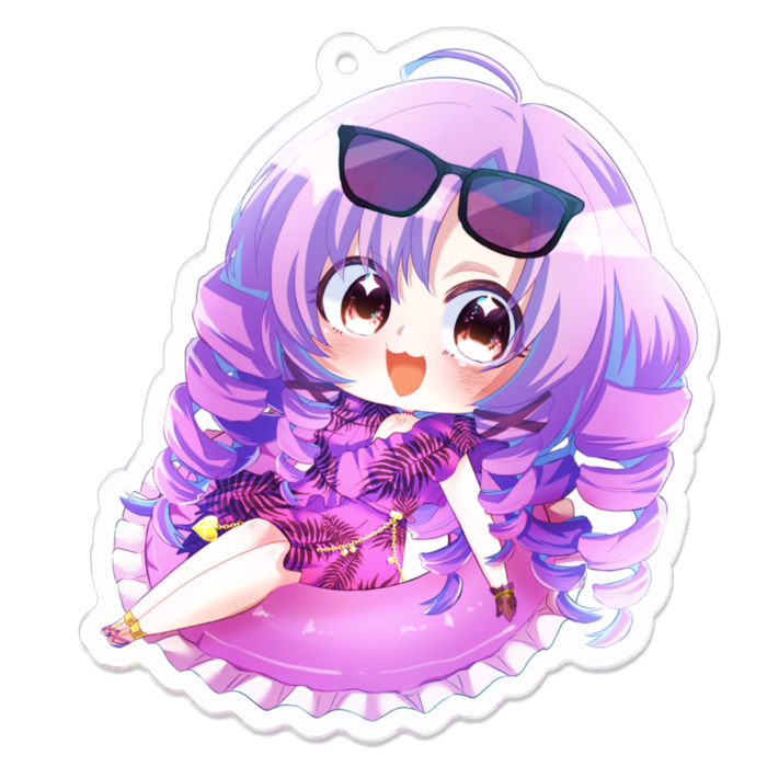 アクリルキーホルダー - 70 x 70 (mm)