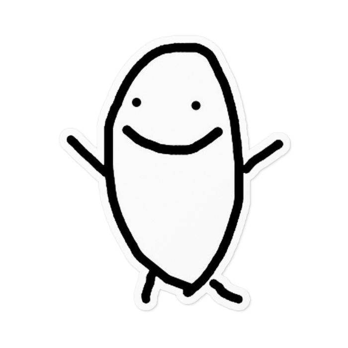 ステッカー - 100 x 100 (mm)