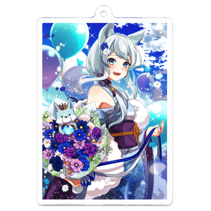 アクリルキーホルダー - 70 x 70 (mm)