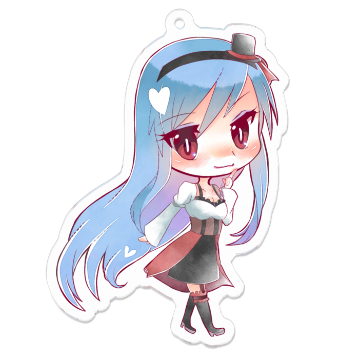 アクリルキーホルダー - 70 x 70 (mm)