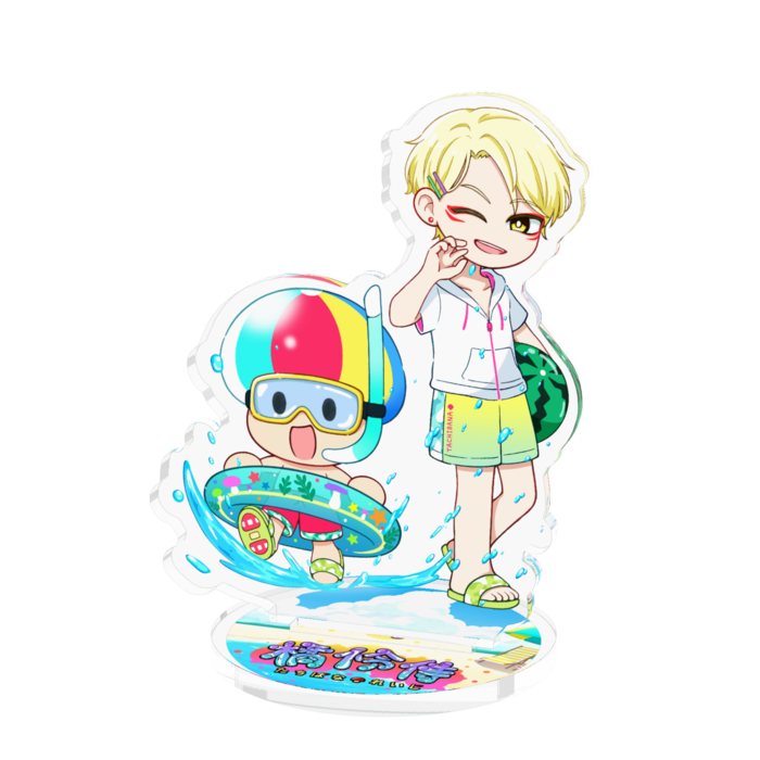 【夏限定】Wたちばな【犯行現場】アクスタ（70x70mm）