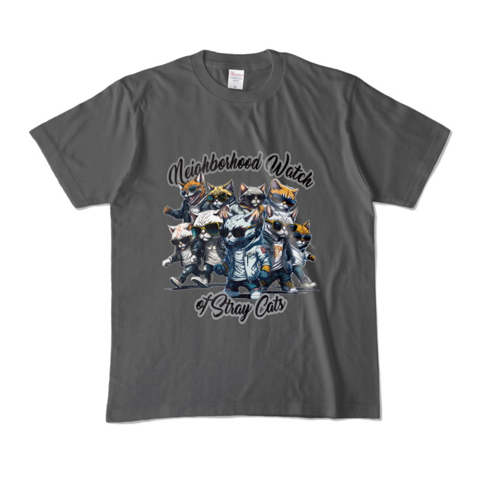 カラーTシャツ - M - チャコール (濃色)