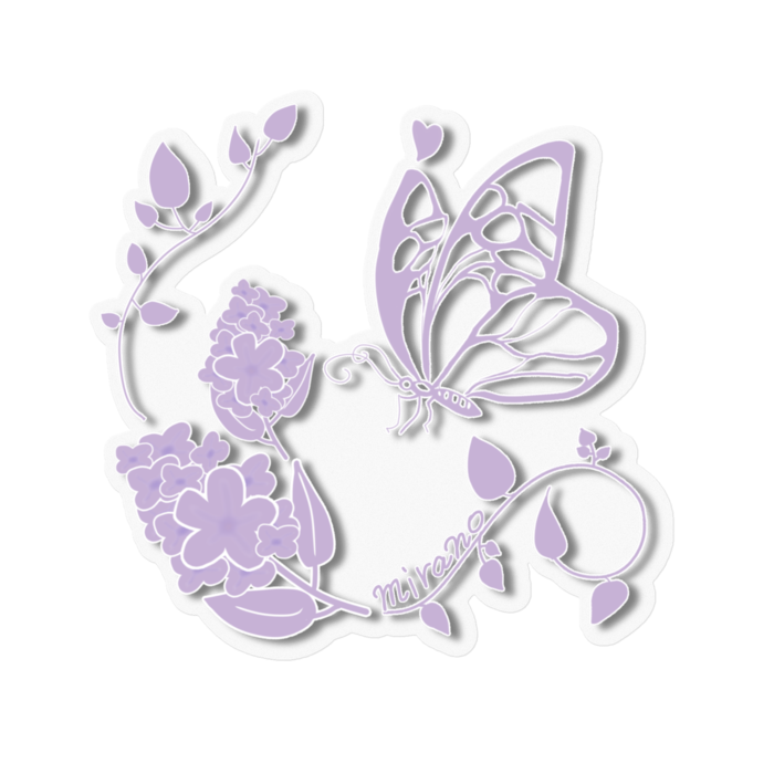 ステッカー - 160 x 160 (mm)