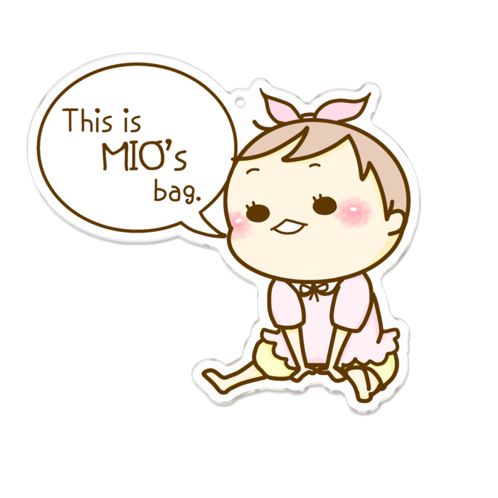 アクリルキーホルダー - 100 x 100 (mm)