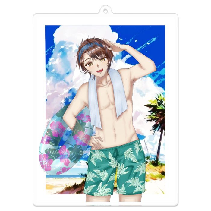 アクリルキーホルダー - 100 x 100 (mm)