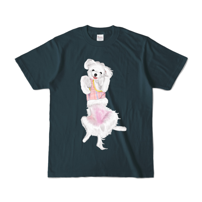 カラーTシャツ - S - デニム (濃色)