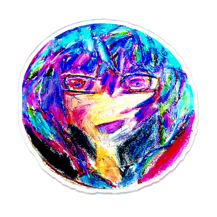 アクリルバッジ - 100 x 100 (mm)
