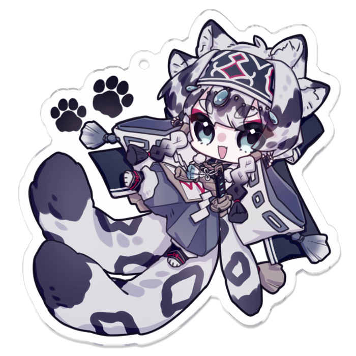 アクリルキーホルダー - 70 x 70 (mm)