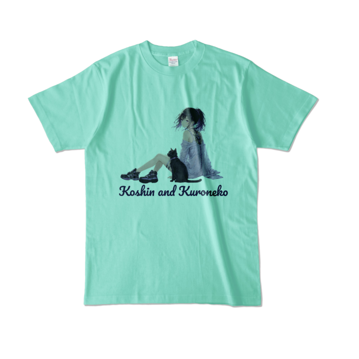 カラーTシャツ - L - アイスグリーン (淡色)