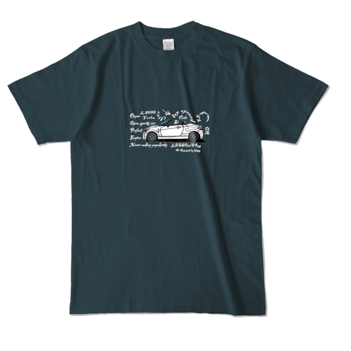 カラーTシャツ - L - デニム (濃色)