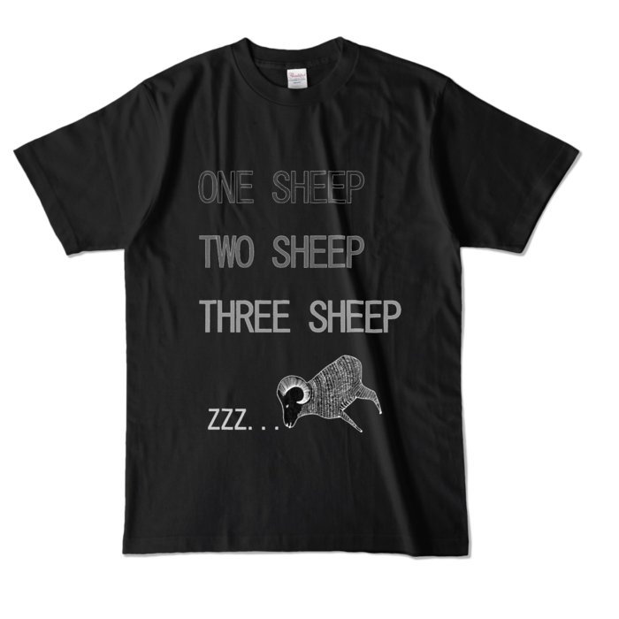 カラーTシャツ - L - ブラック (濃色)