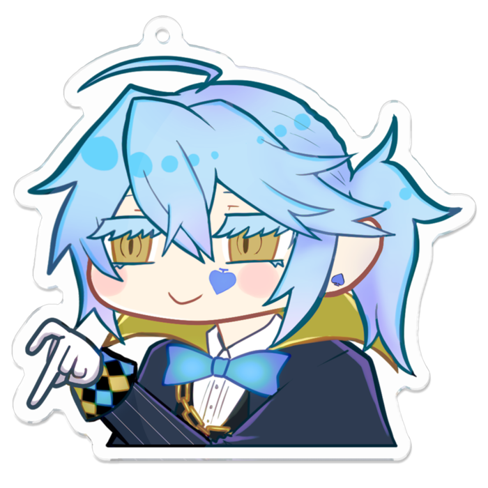 アクリルキーホルダー - 70 x 70 (mm)