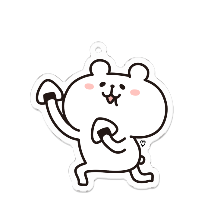 アクリルキーホルダー - 70 x 70 (mm)