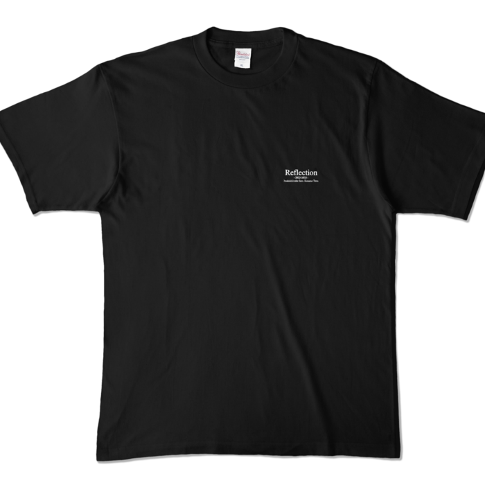 【Reflection】Tシャツ - XL - ブラック (濃色)