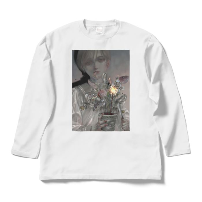 ロングスリーブTシャツ - L - ホワイト